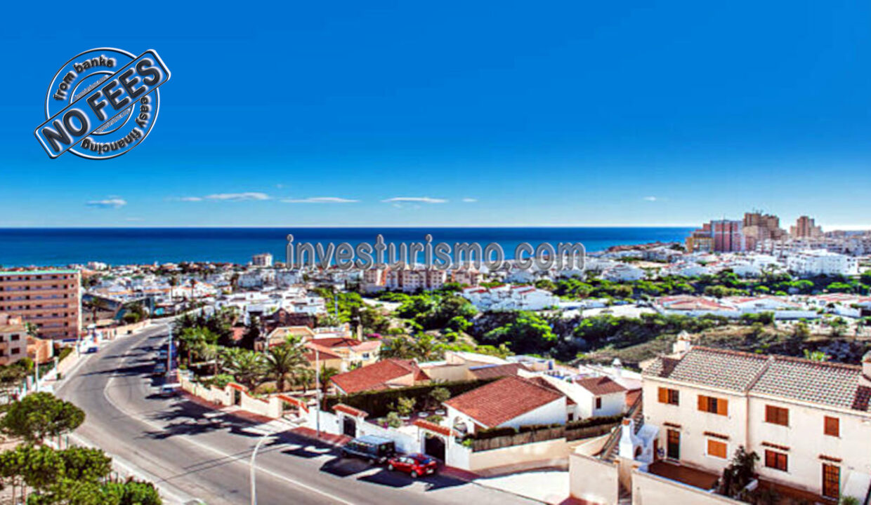 View to the Torrevieja coastal city. Costa Blanca, province of Alicante. Spain